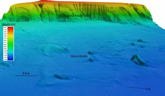 The Gloria Knolls landslide