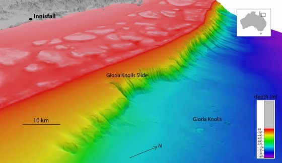 The Gloria Knolls landslide