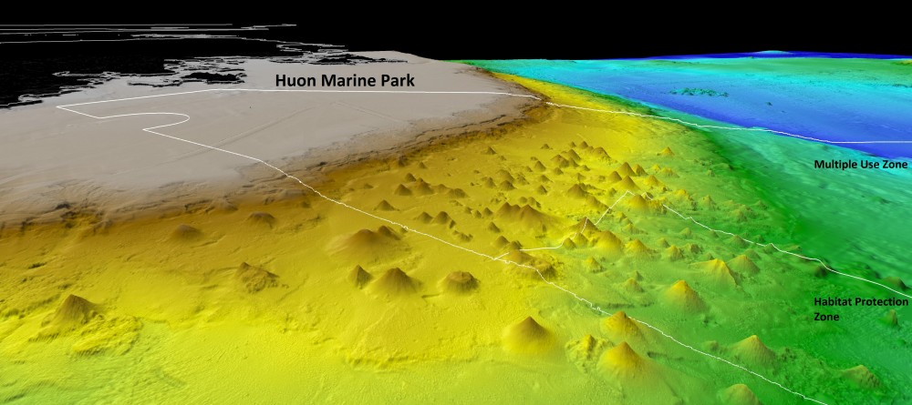 Huon Marine Park with Tasmanian Seamounts