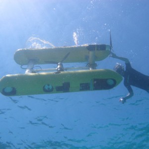 AUV from underwater