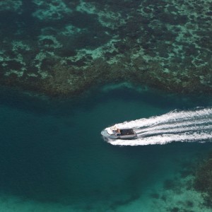 Boating in the Abrolhos