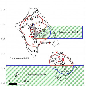 Map of Lord Howe MP