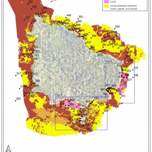 Norfolk Island Marine Park habitat map