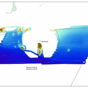 Tasman Fracture National Park Zone - mapped area