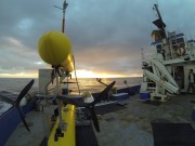 Challenger boat and AUV