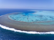 Aerial shot of Middleton Reef